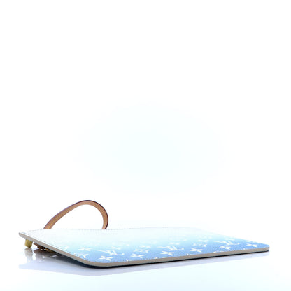 Louis Vuitton Monogram By The Pool Neverfull MM Pochette Blue 4 of 9