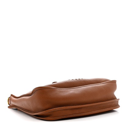Hermes Taurillon Clemence Evelyne III GM Gold 4 of 15