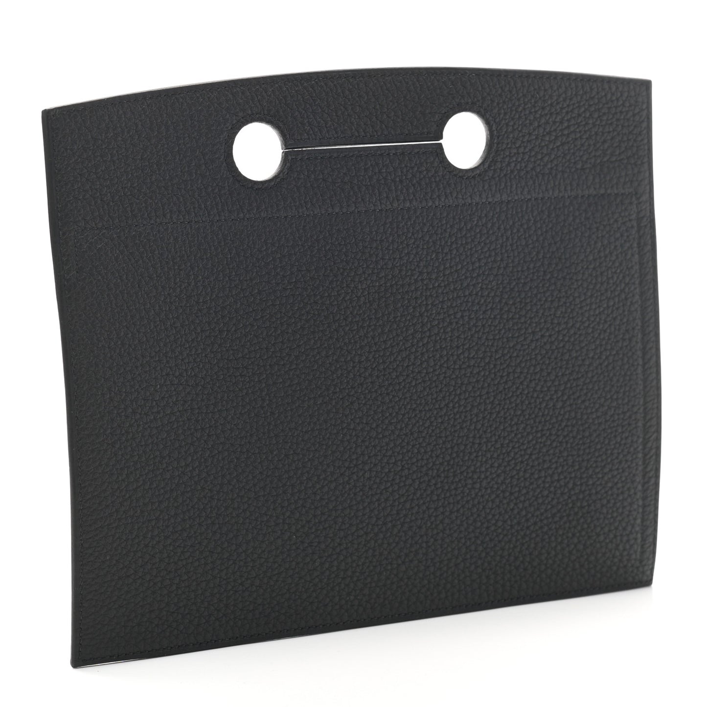 Togo Birkin 25 Backpocket Black