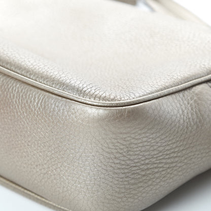 Gucci Metallic Pebbled Calfskin Small Soho Disco Bag Golden Beige 11 of 17