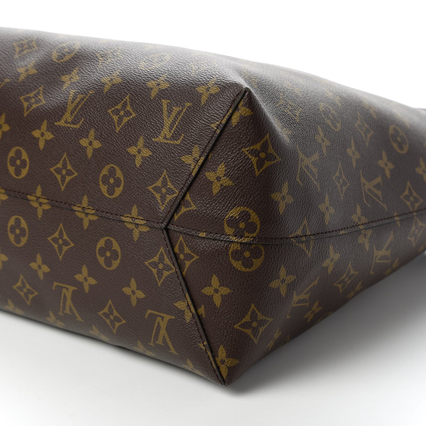 Monogram Flower Hobo Black