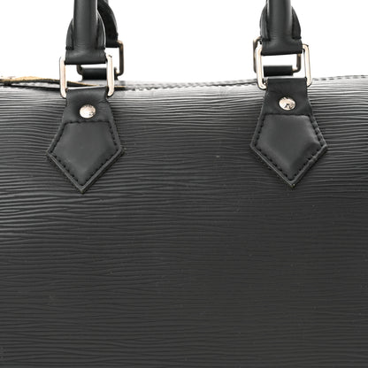Louis Vuitton Epi Speedy 25 Black 7 of 10