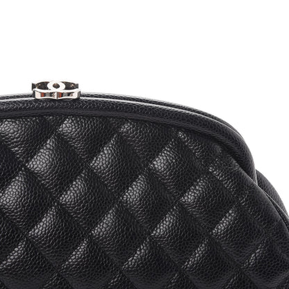 Chanel Caviar Quilted Timeless Clutch Black 9 of 9