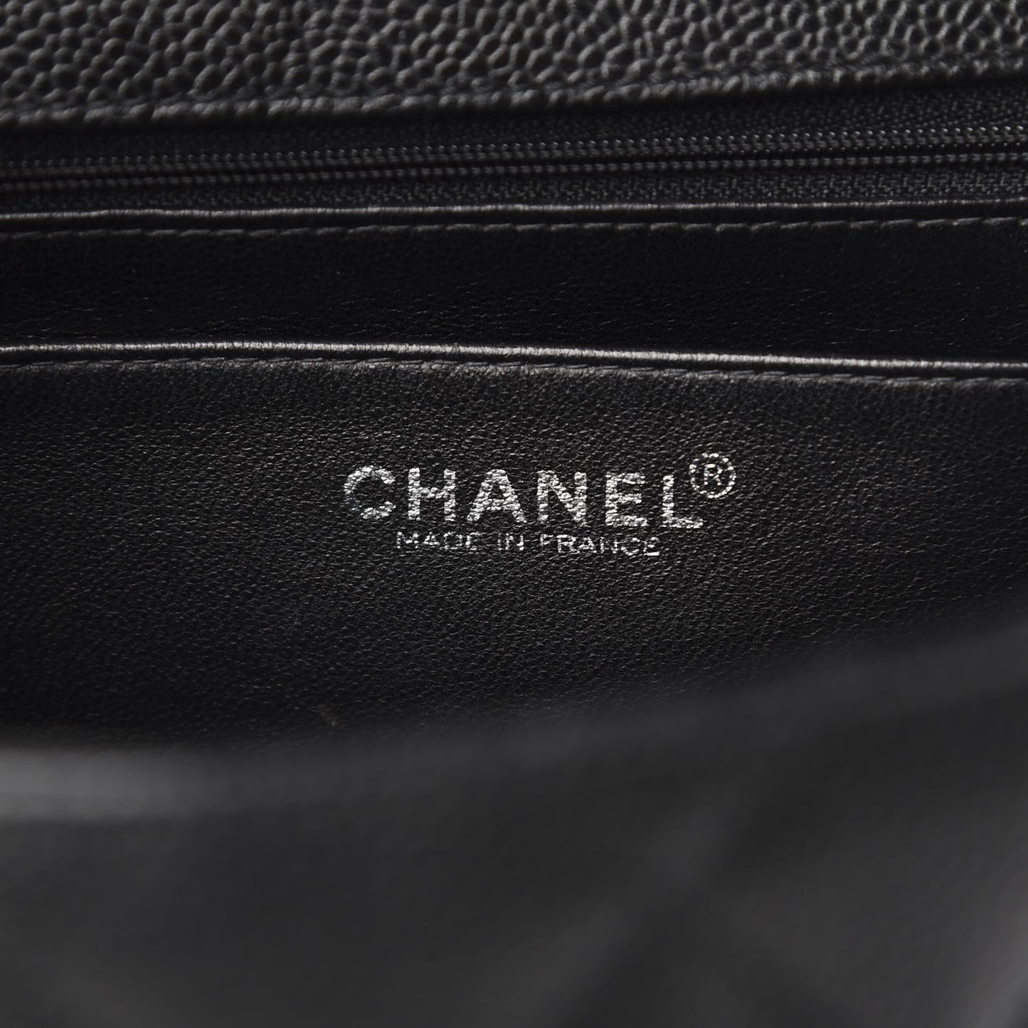 Caviar Quilted Jumbo Kelly Flap Black