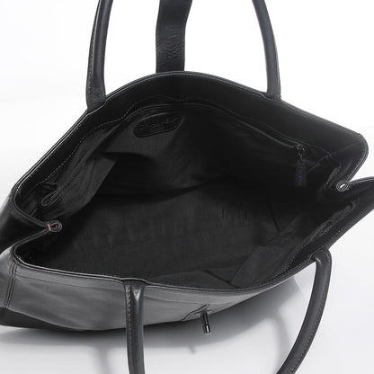 Chanel Calfskin Large Shopping Tote Black 5 of 8