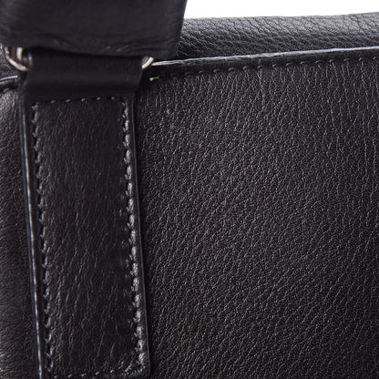 Givenchy Calfskin Studded Medium Pandora Pure Flap Bag Black White 8 of 11
