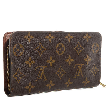 Louis Vuitton Monogram Porte-Monnaie Zippy Wallet 3 of 8