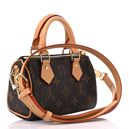 Louis Vuitton Monogram Nano Speedy Bandouliere 3 of 11