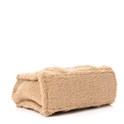 Marc Jacobs Polyester Cotton Medium The Teddy Traveler Tote Bag Beige 4 of 10
