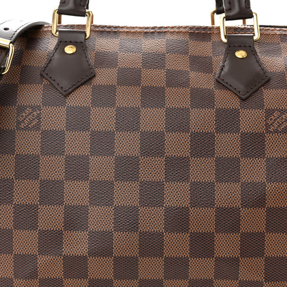 Louis Vuitton Damier Ebene Speedy Bandouliere 30 7 of 10