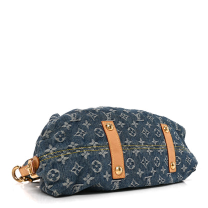 Louis Vuitton Denim Neo Cabby MM Blue 3 of 8