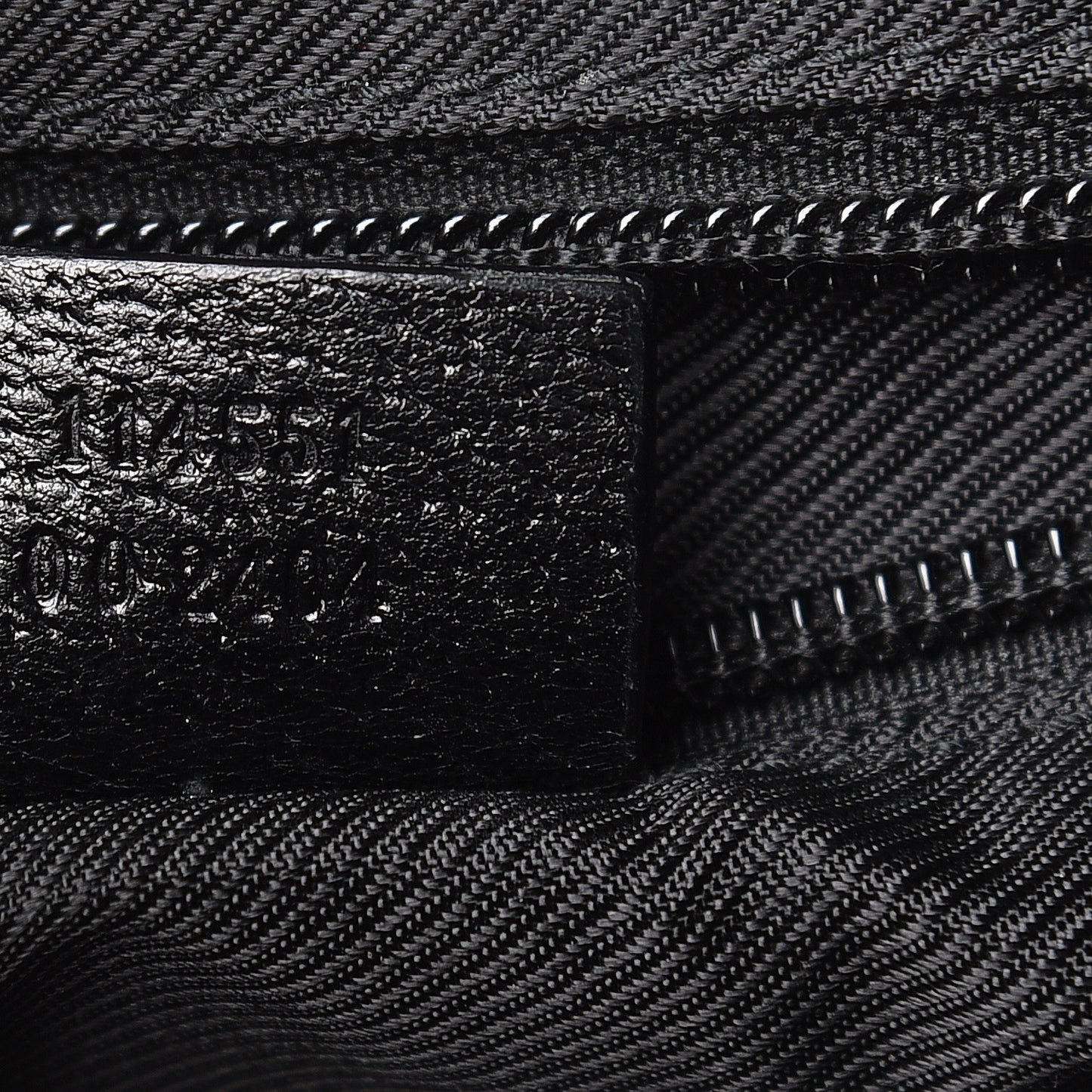 GG Monogram Single Buckle Backpack Black