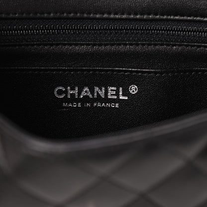 Chanel Lambskin Quilted Mini Rectangular Flap Black 6 of 11
