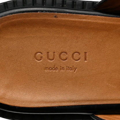 Gucci Spice Lux Womens Interlocking G Slippers 39 Black 6 of 8