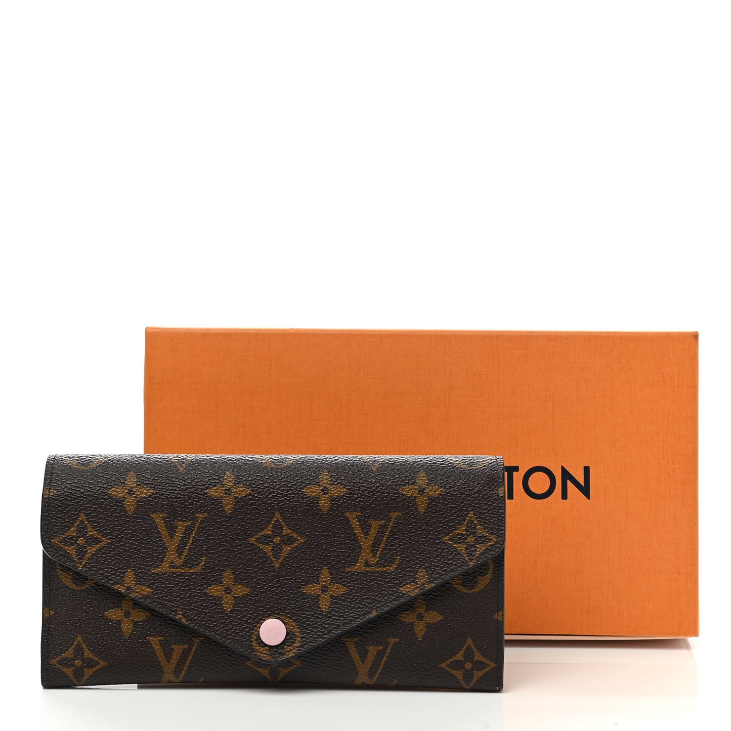 Monogram Josephine Wallet Rose Ballerine