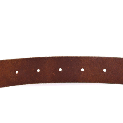 Gucci Cuoio Toscano Nickel Double Double G 30mm Belt 85 34 Cuir 4 of 14