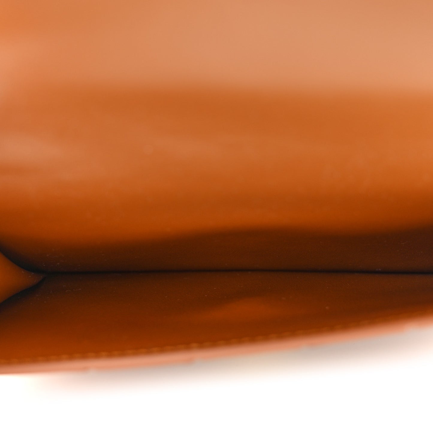 Nappa Intrecciato Andiamo Flap Wallet Cognac