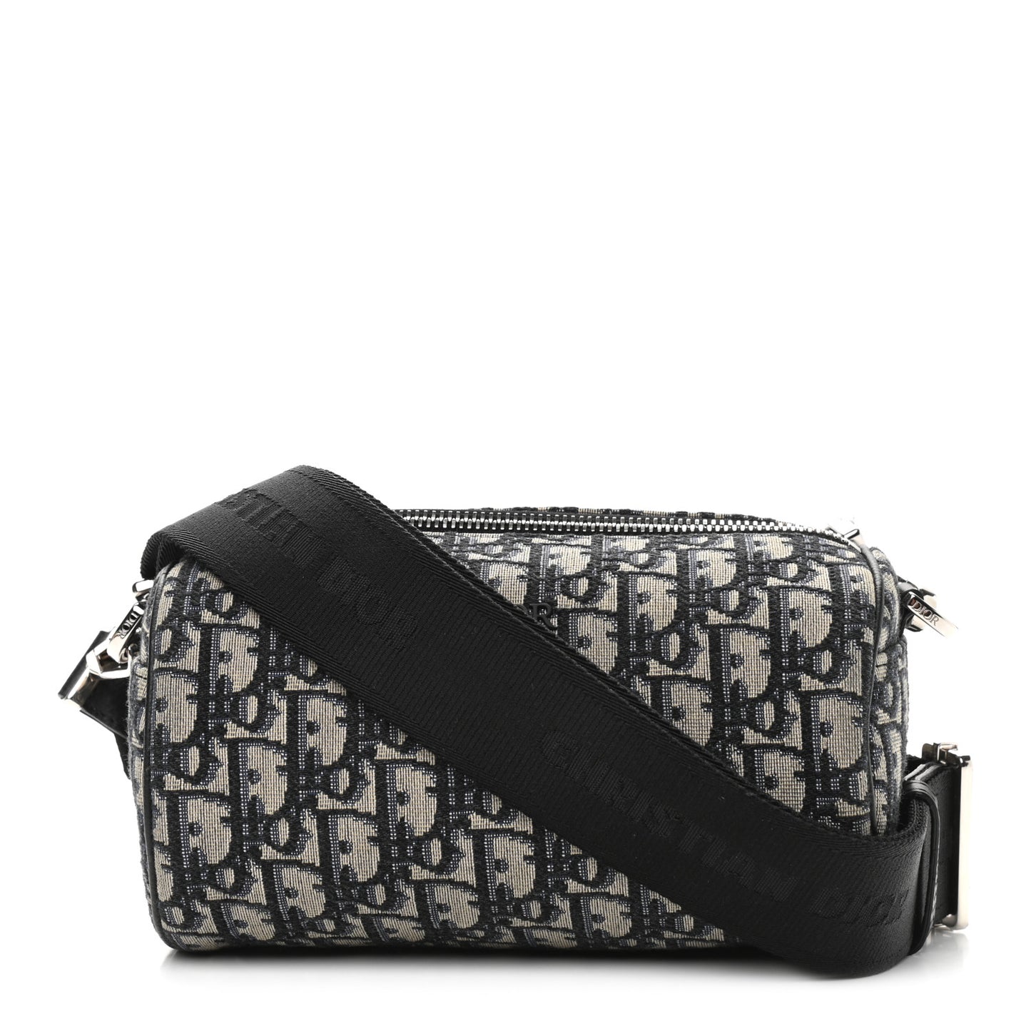 Oblique Roller Messenger Bag Blue