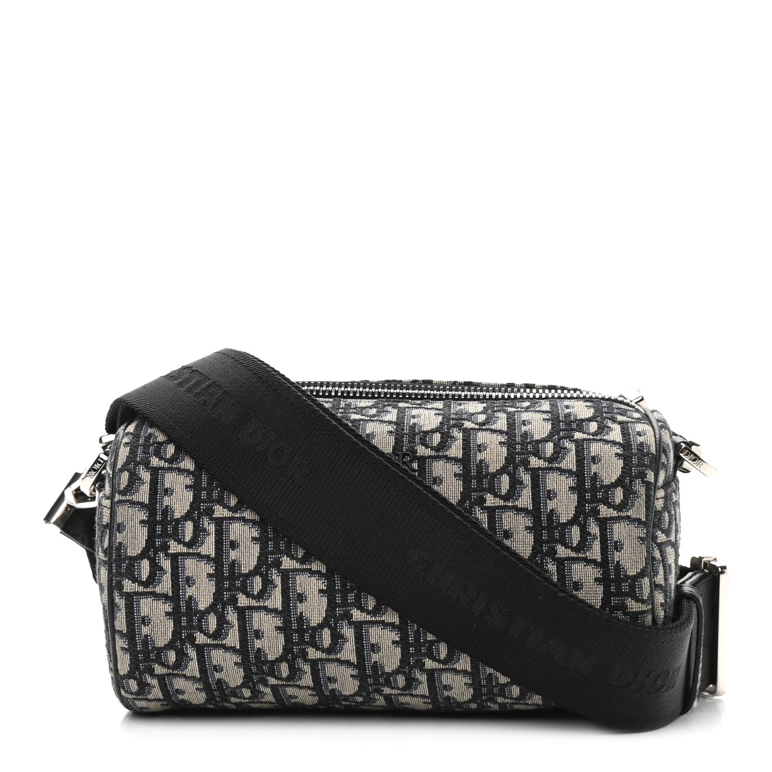 Christian Dior Oblique Roller Messenger Bag Blue 1 of 13
