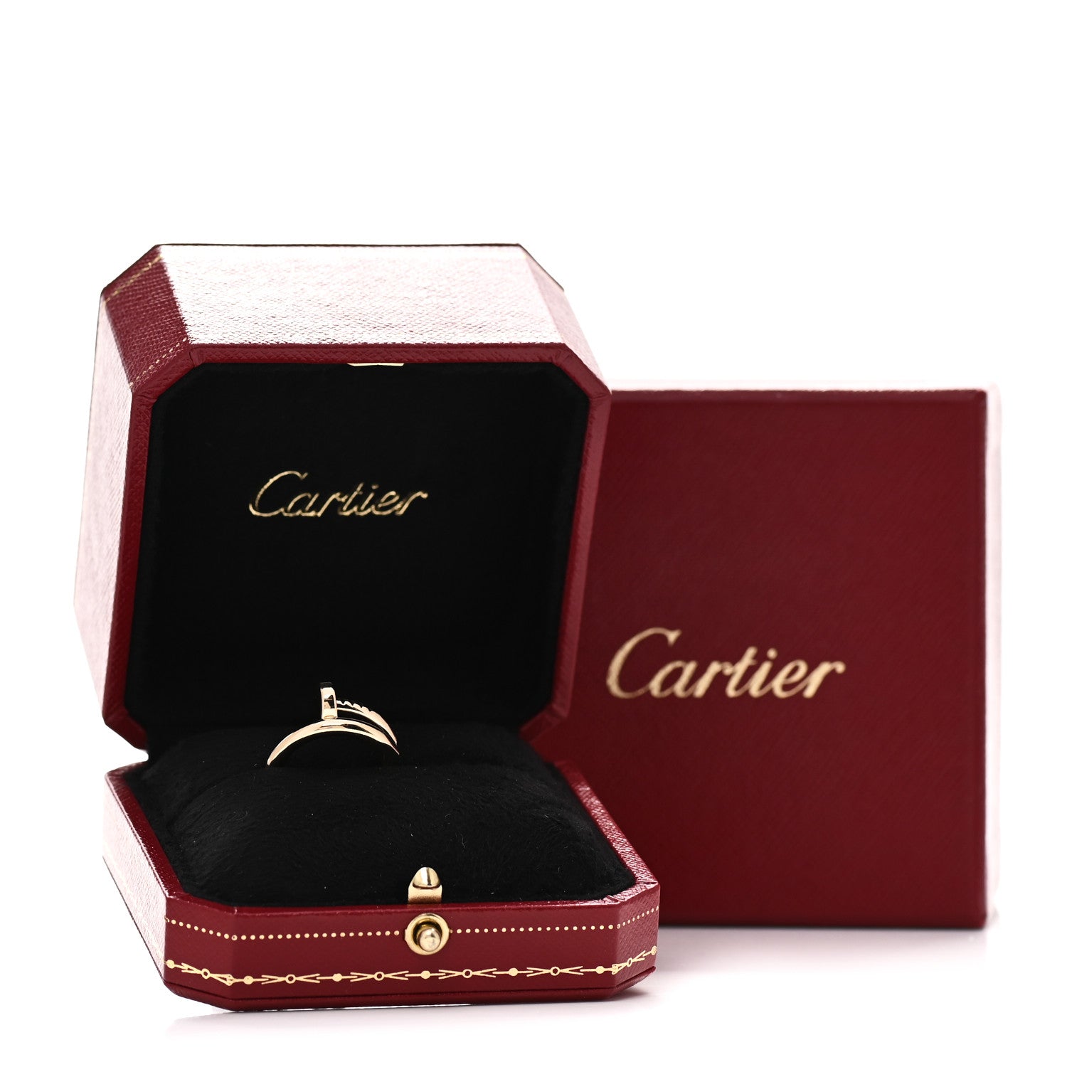 Cartier 18K Yellow Gold Juste Un Clou Ring 49 4.75 6 of 6