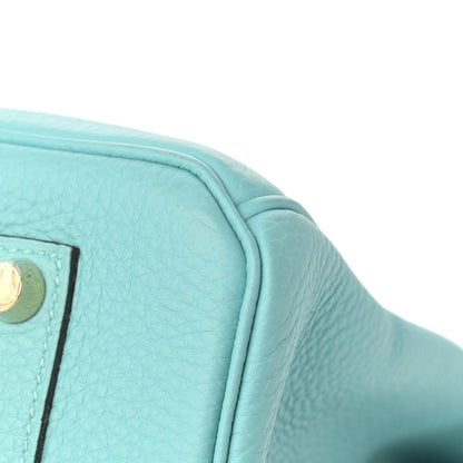 Hermes Togo Birkin 35 Bleu Atoll 13 of 15