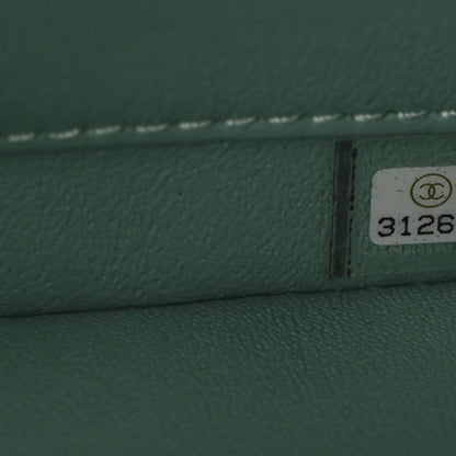 Chanel Lambskin Quilted Small Trendy CC Flap Dual Handle Bag Turquoise 7 of 14