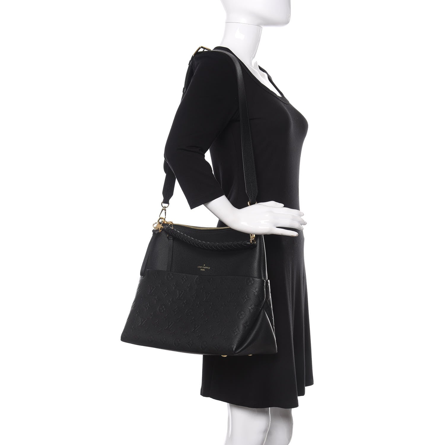 Louis Vuitton Empreinte Maida Hobo Black 2 of 11