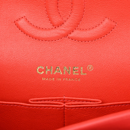 Chanel Lambskin Quilted Medium Double Flap Red 6 of 12