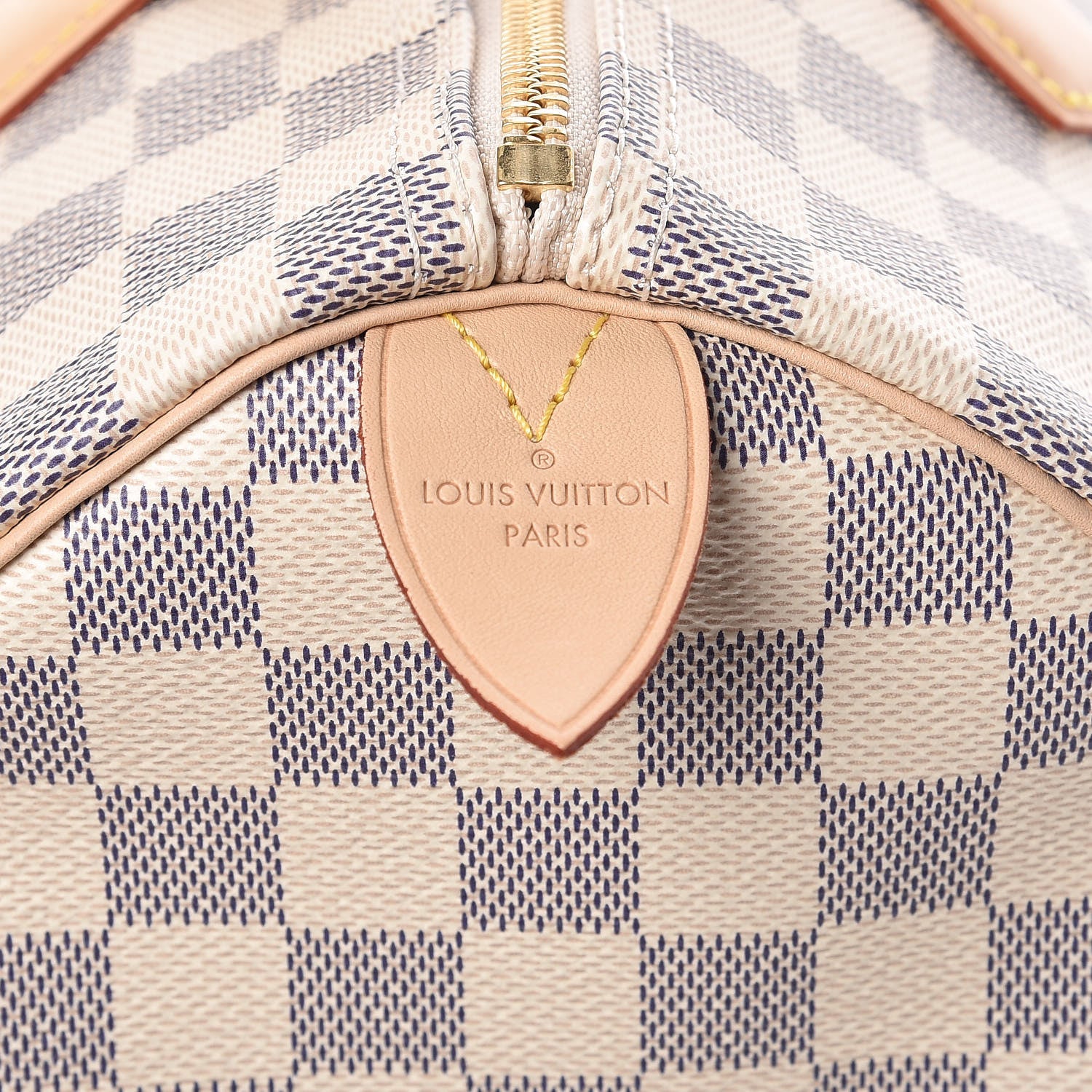 Louis Vuitton Damier Azur Speedy 30 6 of 9