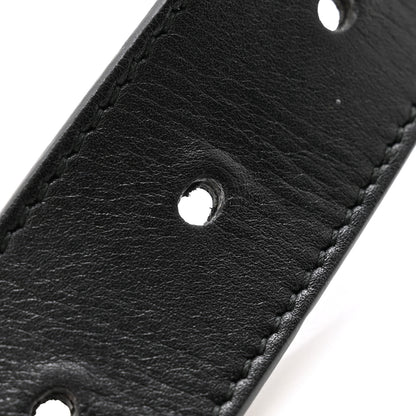 Gucci Moon Calfskin Double G 30mm Belt 75 30 Black 6 of 7