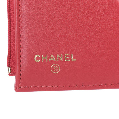 Chanel Caviar Quilted Small Flap Wallet Red 6 of 8