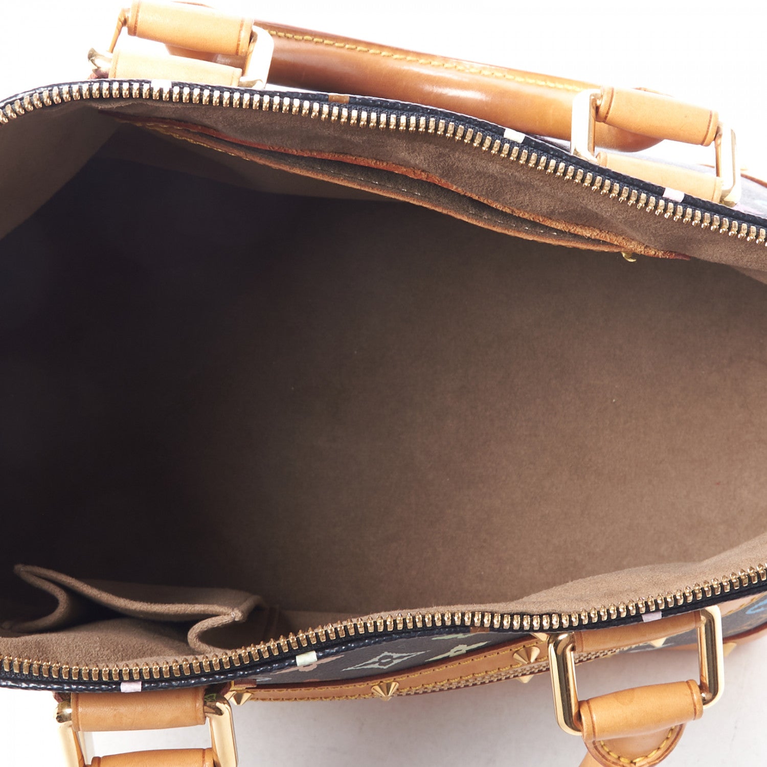Louis Vuitton Monogram Multicolor Alma Black 7 of 9