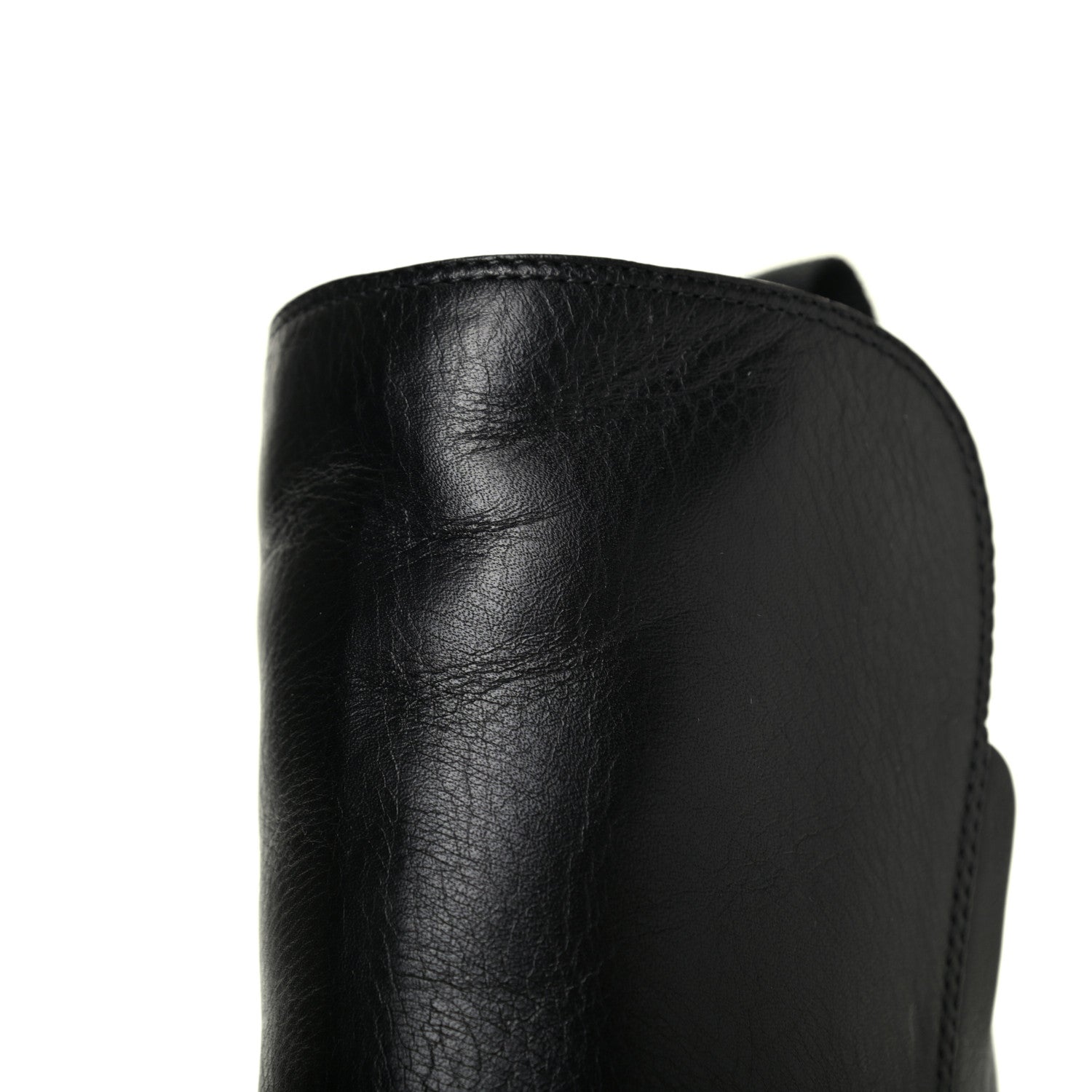 Christian Dior Calfskin Empreinte Ankle Boot 38 Black 10 of 12
