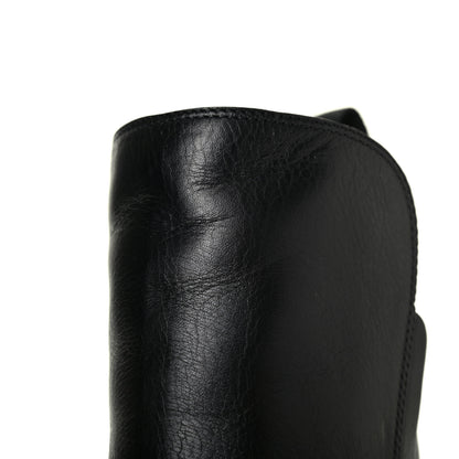 Christian Dior Calfskin Empreinte Ankle Boot 38 Black 10 of 12