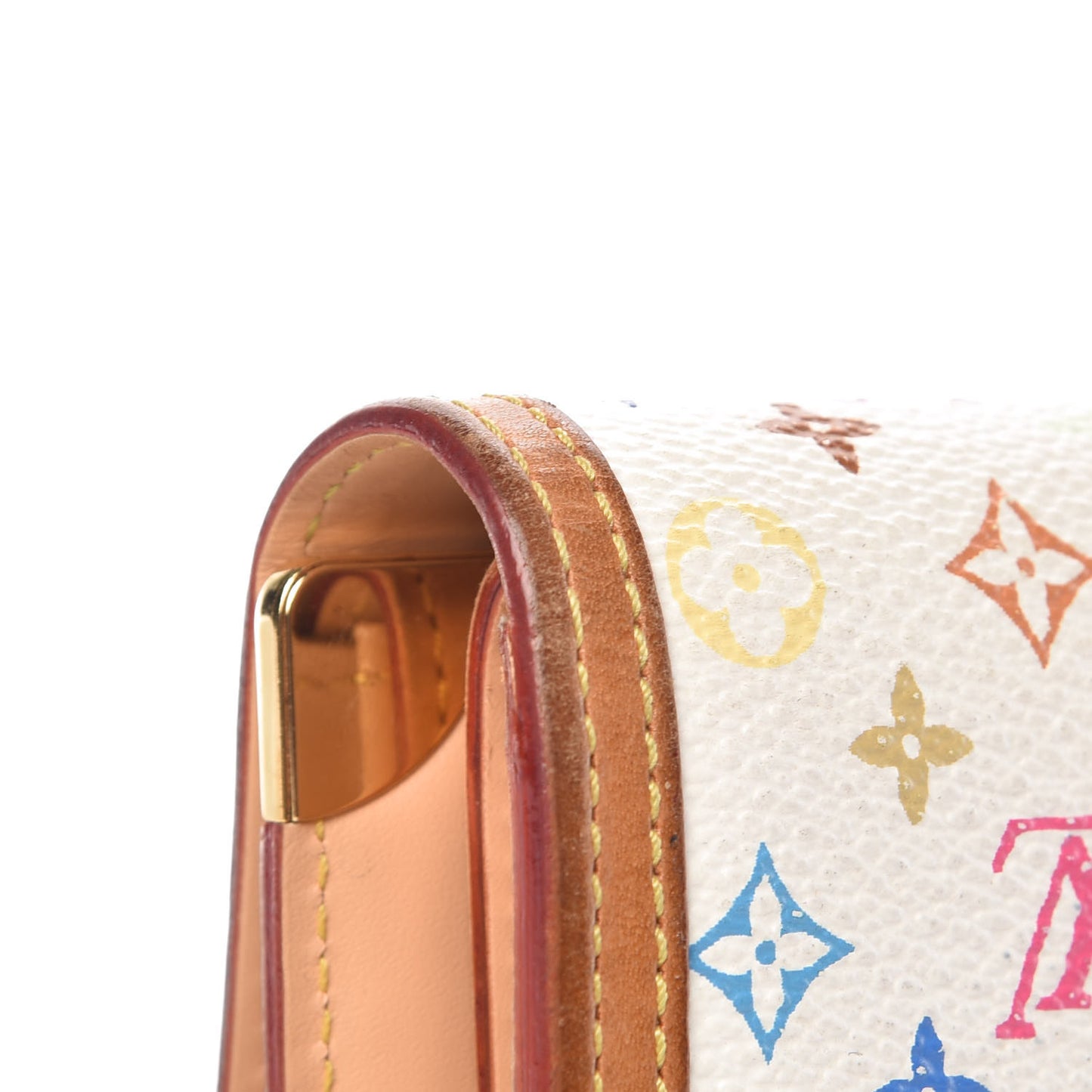 Monogram Multicolor Porte Tresor International Wallet White