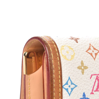 Louis Vuitton Monogram Multicolor Porte Tresor International Wallet White 14 of 17
