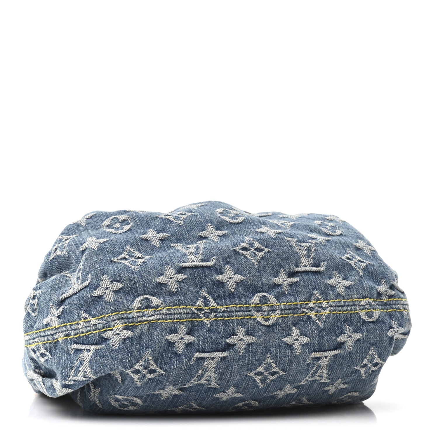 Louis Vuitton Monogram Denim Pleaty Blue 4 of 9