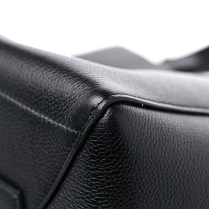 Celine Soft Grained Calfskin Sangle Bucket Bag Black 10 of 13