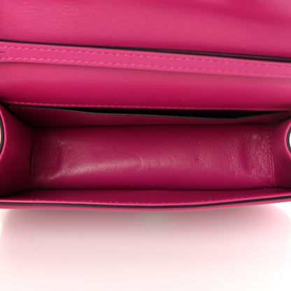 Valentino Garavani Calfskin Vlogo Small Loco Shoulder Bag Rose Violet 5 of 11