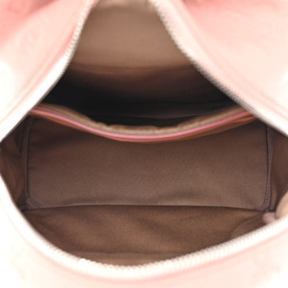 MCM Calfskin Ottomar Monogram Small Backpack Pink 5 of 13