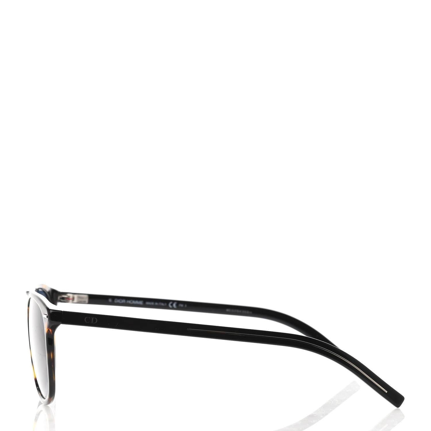 Christian Dior HOMME Black Tie 249s Sunglasses Tortoise 2 of 4