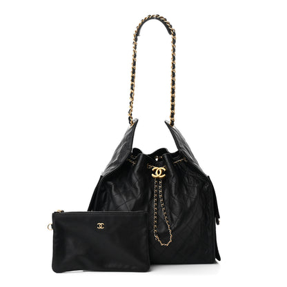 Chanel Caviar Quilted Medium Chanel 25 Handbag Black 3 of 12