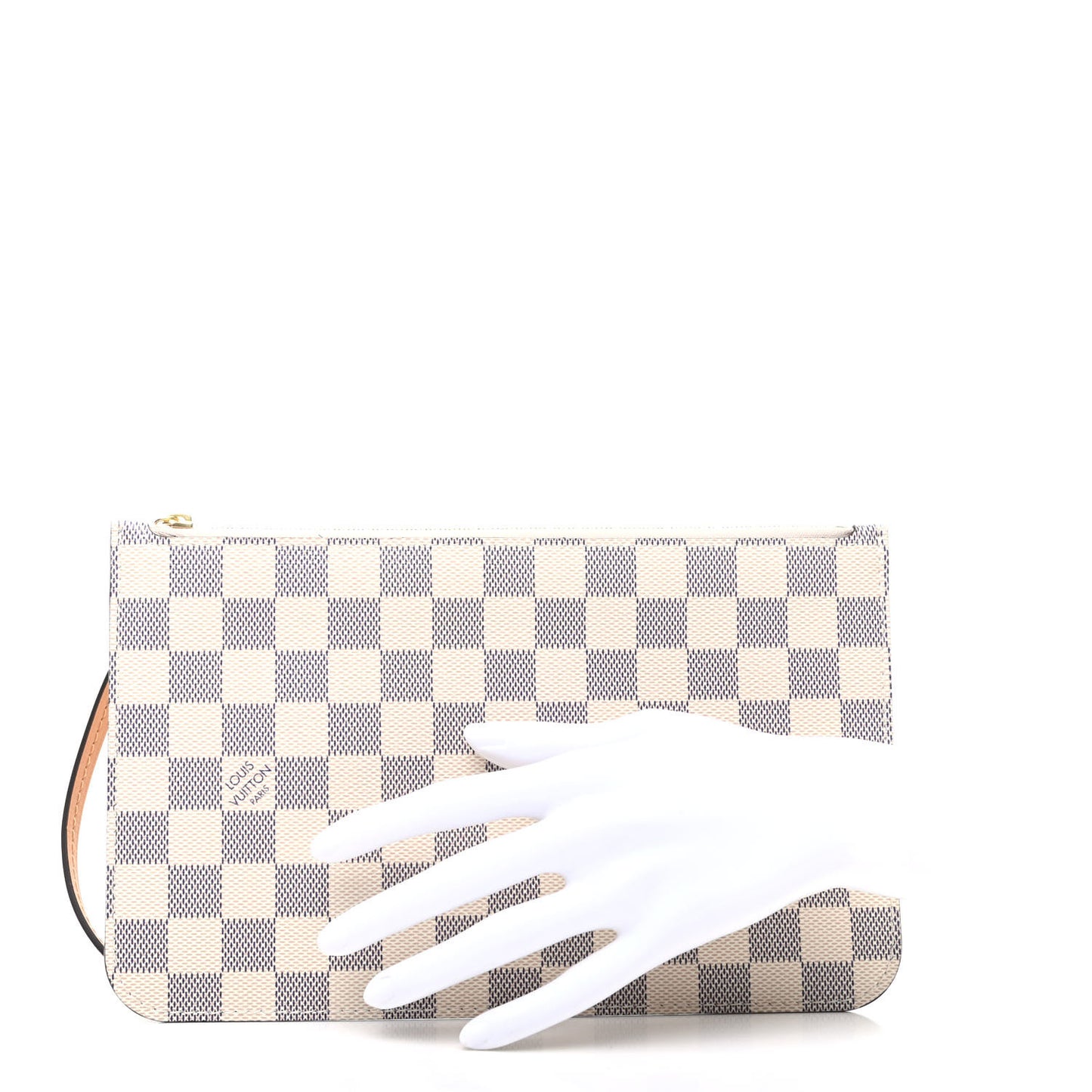 Damier Azur Braided Neverfull MM GM Pochette Pink