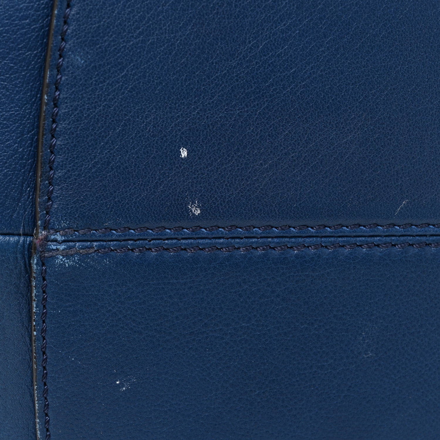 Fendi Vitello Dolce Marmol Large By The Way Boston Bag Blue 18 of 23