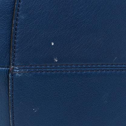 Fendi Vitello Dolce Marmol Large By The Way Boston Bag Blue 18 of 23