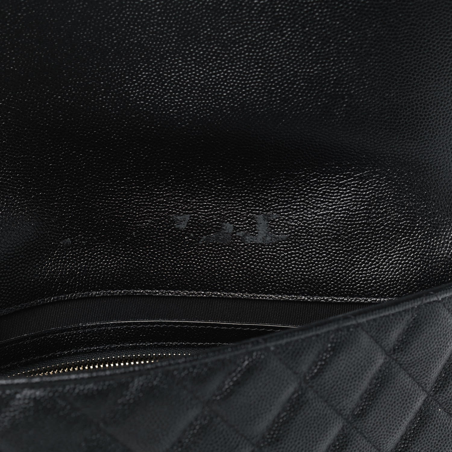 Chanel Caviar Quilted Medium Golden Class Pouch Black 5 of 5