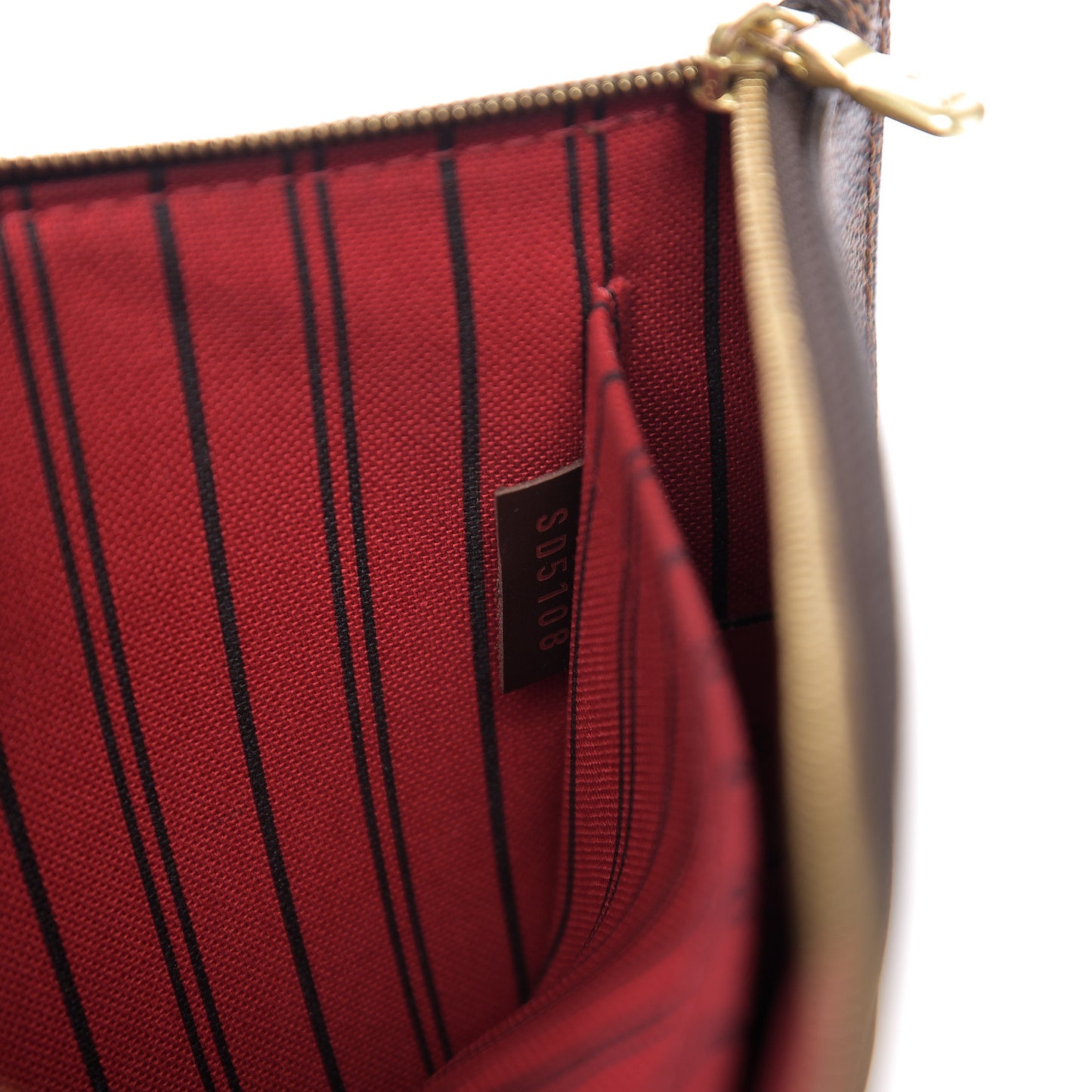 Damier Ebene Neverfull MM GM Pochette