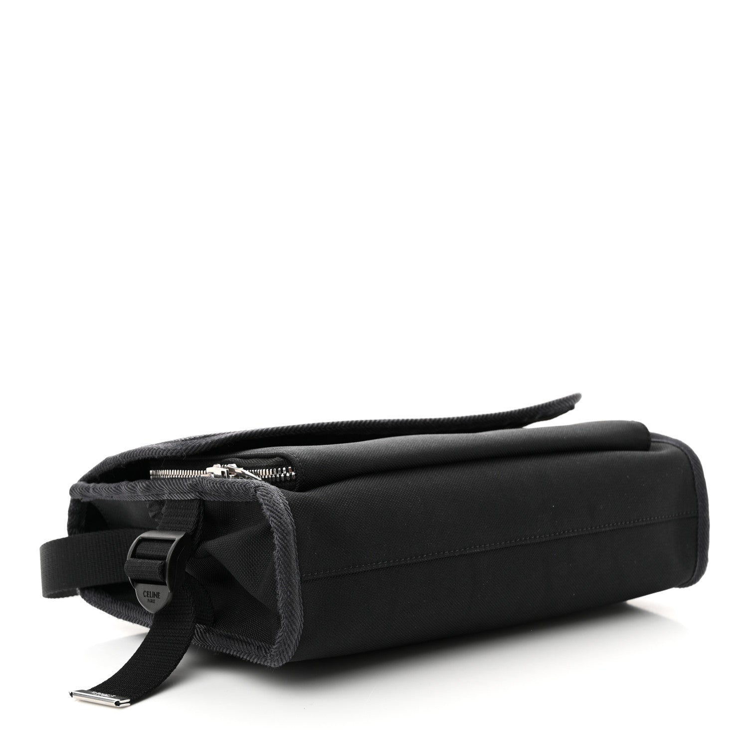 Celine Canvas Small Trekking Messenger Bag Black 4 of 14
