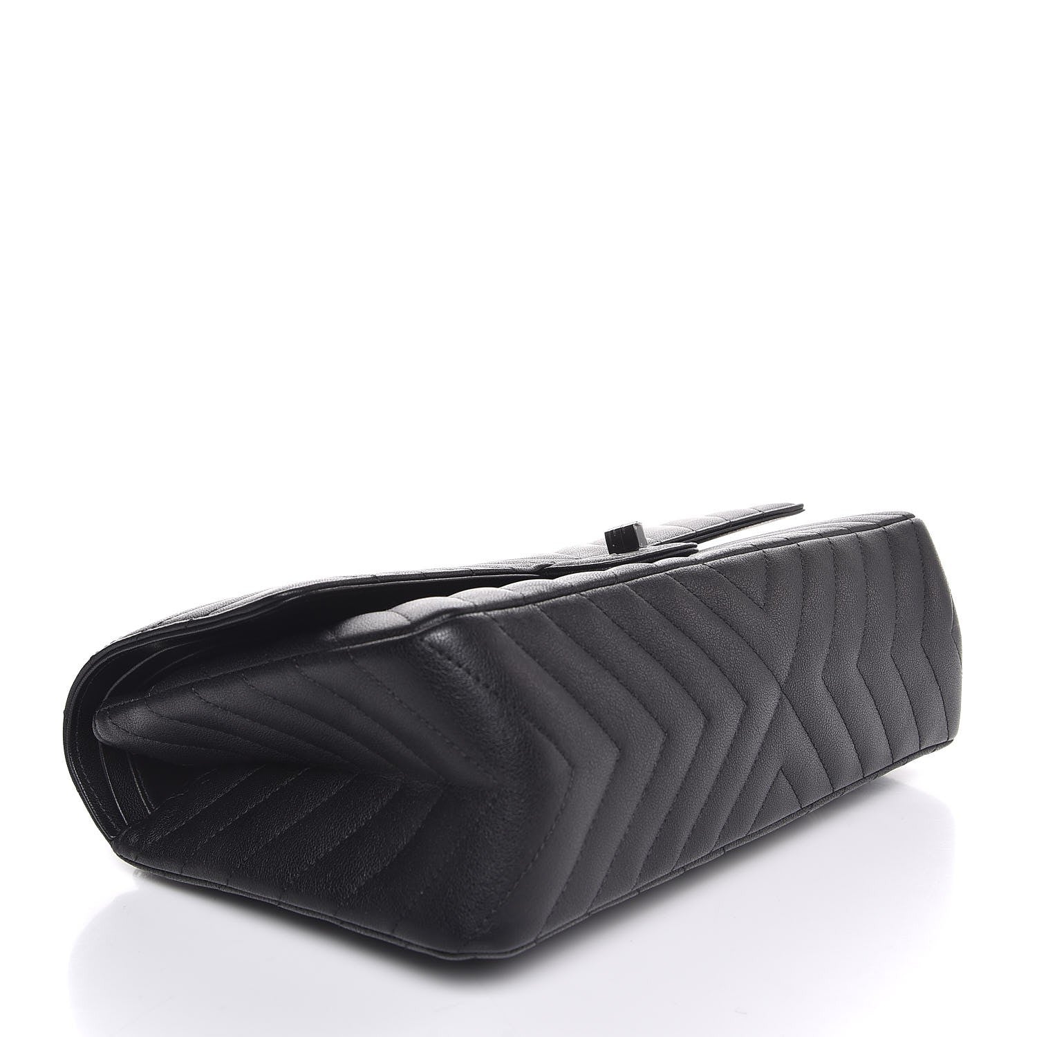 Chanel Sheepskin Chevron Quilted 2.55 Reissue 226 Flap So Black 5 of 9