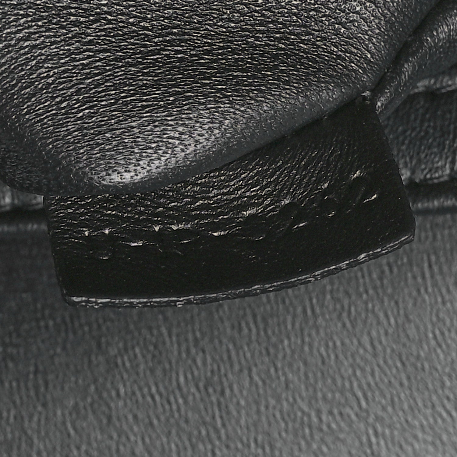 Celine Shiny Calfskin Teen Triomphe Black 7 of 12